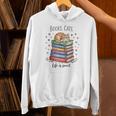 Cats Books Lover Men Women Unisex Hoodie