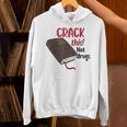Christian Quote Holy Bible Crack This Book Not Drugs Unisex Hoodie