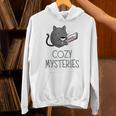 Cozy Mysteries Coffee And Novel For Book Lovers Unisex Hoodie