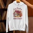 Cozy Readers Book Society Fall Autumn Floral Pumpkin Season Unisex Hoodie Cozy Readers Book Society Fall Autumn Floral Pumpkin Season Unisex Hoodie