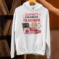 Cupid's Favorite Math Teacher Valentine Reading Book Women Unisex Hoodie Cupid's Favorite Math Teacher Valentine Reading Book Women Unisex Hoodie