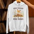 Cute Fox Stay Clever Read Books For Librarian Or Bookworm Unisex Hoodie Cute Fox Stay Clever Read Books For Librarian Or Bookworm Unisex Hoodie