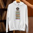 Cute Wiener Dog Dachshund Reading On Pile Of Books Unisex Hoodie Cute Wiener Dog Dachshund Reading On Pile Of Books Unisex Hoodie