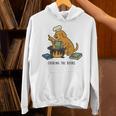 Dog Cooking The Books Unisex Hoodie Dog Cooking The Books Unisex Hoodie