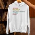 Dog Loving Coffee Drinking Book Reading Social Justice Unisex Hoodie