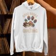 Dogs Books And Quilting Unisex Hoodie