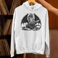 Dragon Reading Book Bookworm Books Dragon Learning Unisex Hoodie