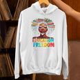 Education Is Freedom Afro Books Unisex Hoodie