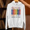 Equality Hurts No One LGBTQ Pride Books And Flowers Unisex Hoodie Equality Hurts No One LGBTQ Pride Books And Flowers Unisex Hoodie