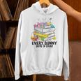 Every Bunny Loves To Read Easter Cute Reading Books Lover Unisex Hoodie Every Bunny Loves To Read Easter Cute Reading Books Lover Unisex Hoodie