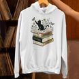 Fantasy Drama Tragedy Cat Book Lover Reading Humor Unisex Hoodie Fantasy Drama Tragedy Cat Book Lover Reading Humor Unisex Hoodie