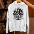 In My Fantasy Era Books Dragon & Moon Bookish Bookworm Unisex Hoodie In My Fantasy Era Books Dragon & Moon Bookish Bookworm Unisex Hoodie