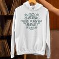 Floral “Read Return Repeat” Book Lovers Readers Librarians Unisex Hoodie