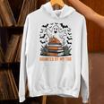 Haunted By My TBR Boo Halloween Book Lover Librarian Unisex Hoodie