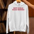 Hot Girls Read Books Book Lovers Unisex Hoodie
