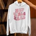 Hot Girls Read Cute Book Lover Reading Club Unisex Hoodie Hot Girls Read Cute Book Lover Reading Club Unisex Hoodie
