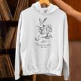 I'm Late I'm Late Rabbit From Alice Wonderland Book Unisex Hoodie I'm Late I'm Late Rabbit From Alice Wonderland Book Unisex Hoodie