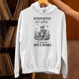 Introvert Read Spicy Books Lover Bookworm Skeleton Reading Unisex Hoodie
