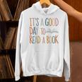 It’s a Good Day To Read a Book Lovers Library Reading Women Unisex Hoodie