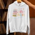 Just One More Chapter Artistic Pastel Book Lover Vibe Unisex Hoodie Just One More Chapter Artistic Pastel Book Lover Vibe Unisex Hoodie