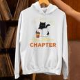 Just One More Chapter Fun Cat Coffee Reading Book Premium Tri-Blend Unisex Hoodie Just One More Chapter Fun Cat Coffee Reading Book Premium Tri-Blend Unisex Hoodie
