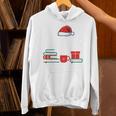 Library Crew Book Lovers Librarian Xmas Holiday Christmas Unisex Hoodie
