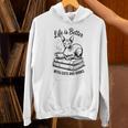 Life Is Better With Cats & Books Sphynx Cat Mom Women Unisex Hoodie Life Is Better With Cats & Books Sphynx Cat Mom Women Unisex Hoodie