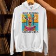 Love Reading And Giraffes Cute Giraffe Reading Book Lovers Unisex Hoodie Love Reading And Giraffes Cute Giraffe Reading Book Lovers Unisex Hoodie