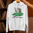 Next Stop Library Reading Book Unisex Hoodie