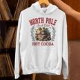North Pole Book Club Hot Cocoa Bookworm Christmas Xmas Unisex Hoodie