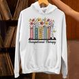 Occupational Therapy Wildflower Book OT Therapist Assistant Unisex Hoodie