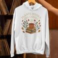 Plants Books And Coffee Nature Leaves Reading Book Lover Premium Tri-Blend Unisex Hoodie Plants Books And Coffee Nature Leaves Reading Book Lover Premium Tri-Blend Unisex Hoodie