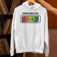 Powered By Books Bookworm Librarian Reading Unisex Hoodie