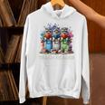 Racoons Trash Reader Book Lover Romantic Novels Premium Unisex Hoodie