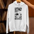 Read More Books Ghost Halloween Reading Teacher Literacy Unisex Hoodie