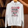 Read Your Heart Out Love Book Valentine Teacher Bookworm Unisex Hoodie