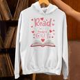 Read Your Heart Out Teacher Valentines Day Reading Book Love Premium Tri-Blend Unisex Hoodie Read Your Heart Out Teacher Valentines Day Reading Book Love Premium Tri-Blend Unisex Hoodie