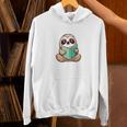 I Read Past My Bedtime Reading Sloth Book Lover Unisex Hoodie I Read Past My Bedtime Reading Sloth Book Lover Unisex Hoodie