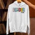Reader I Am Bookworm Librarian I Heart Read Book Lover Unisex Hoodie Reader I Am Bookworm Librarian I Heart Read Book Lover Unisex Hoodie