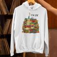 Reading Books Librarian Reader Nerd I'm Ok Teacher School Unisex Hoodie Reading Books Librarian Reader Nerd I'm Ok Teacher School Unisex Hoodie