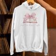 Reading Books Mom Mothers Day Coquette Pink Bow Book Lovers Unisex Hoodie Reading Books Mom Mothers Day Coquette Pink Bow Book Lovers Unisex Hoodie
