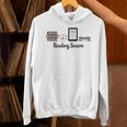 Reading Season Book Lover Librarian Cozy Bookworm Unisex Hoodie Reading Season Book Lover Librarian Cozy Bookworm Unisex Hoodie