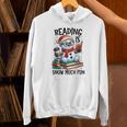 Reading Is Snow Much Fun Christmas Bookworm Snowman Reading Unisex Hoodie Reading Is Snow Much Fun Christmas Bookworm Snowman Reading Unisex Hoodie
