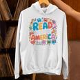 Reads Across Tee America Reading Teacher Books Reader Kids Unisex Hoodie Reads Across Tee America Reading Teacher Books Reader Kids Unisex Hoodie