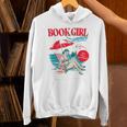Retro Book Girl Summer For Women Beach Reading Unisex Hoodie