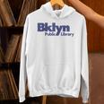 Retro Brooklyn Public Library NY New York Book Lover Unisex Hoodie Retro Brooklyn Public Library NY New York Book Lover Unisex Hoodie