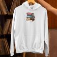 Retro Sometimes I Think I Read Too Much For Book Lover Unisex Hoodie Retro Sometimes I Think I Read Too Much For Book Lover Unisex Hoodie