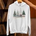 Seasons Readings Christmas Tree Book Lover Unisex Hoodie
