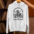 Smut Reader Skeleton Book Lover Dark Humor Art Premium Tri-Blend Unisex Hoodie