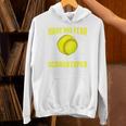 Softball Scorekeeper For a Score Book Keeper Premium Tri-Blend Unisex Hoodie